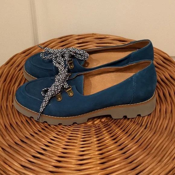 Vionic Blue Teagan Loafers Womens 6.5 - Picture 3 of 9